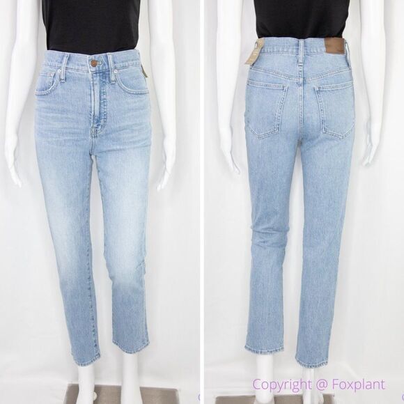 NEW Madewell The Perfect Vintage High Waist Jeans in Marian Wash, size 29 - Picture 3 of 16